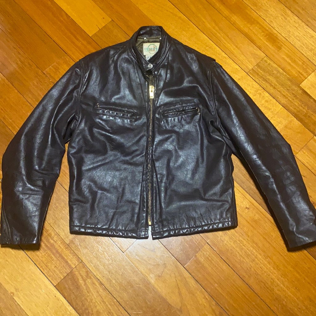 Deer Skin Trading Post Caf Racer Jacket